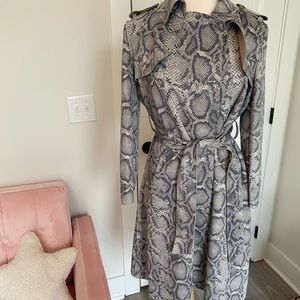 FEW MODA suede trench coat